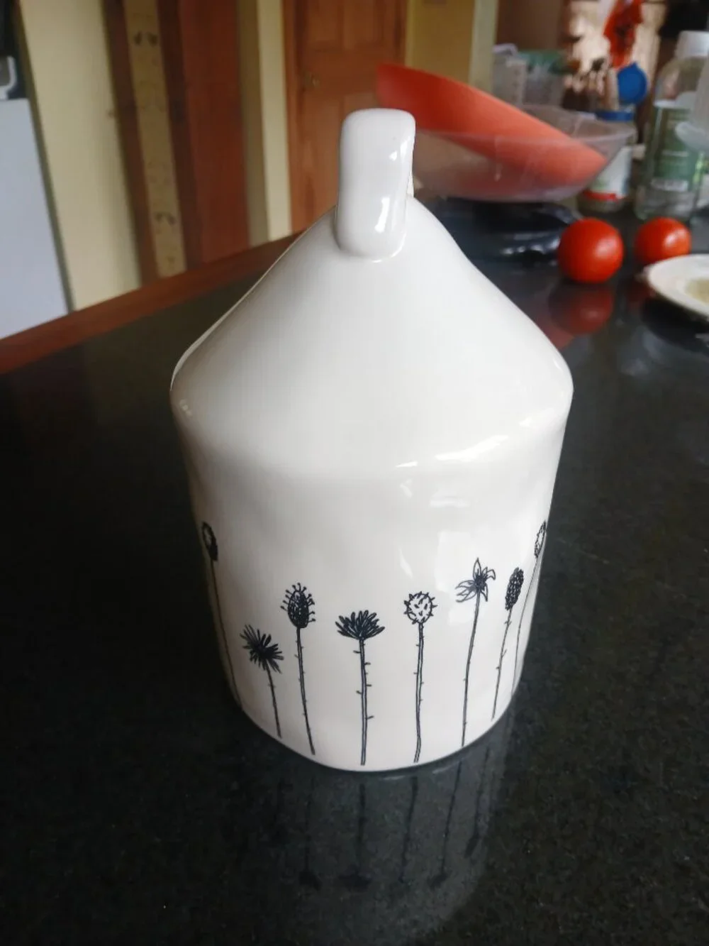 Rae Dunn Magenta M Studios Exclusive Round HOME Birdhouse Wildflower 21 Stems
